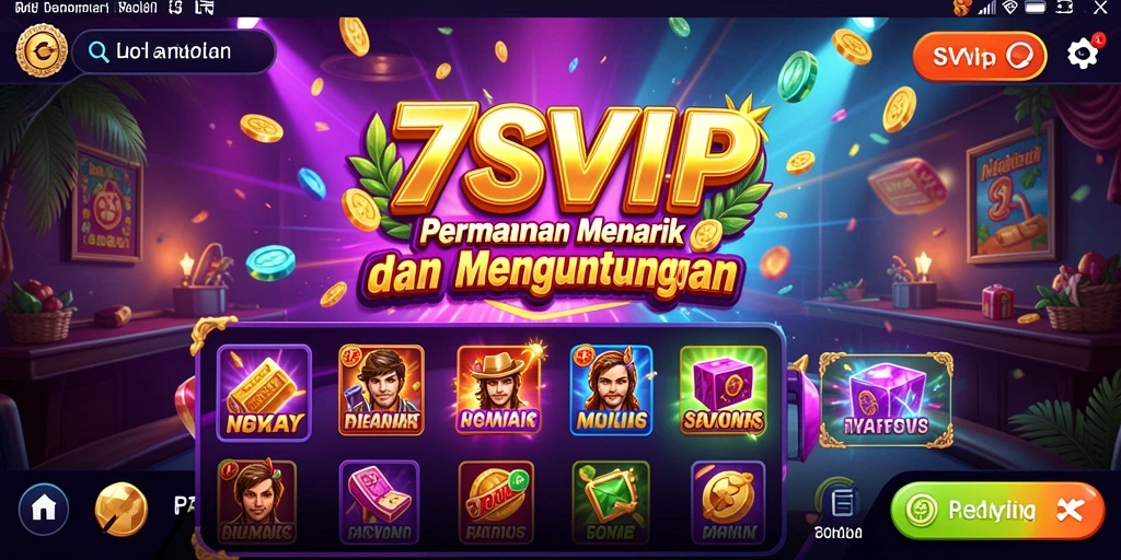 Gameplay Slot 7SVIP yang mendebarkan dan mengesankan.