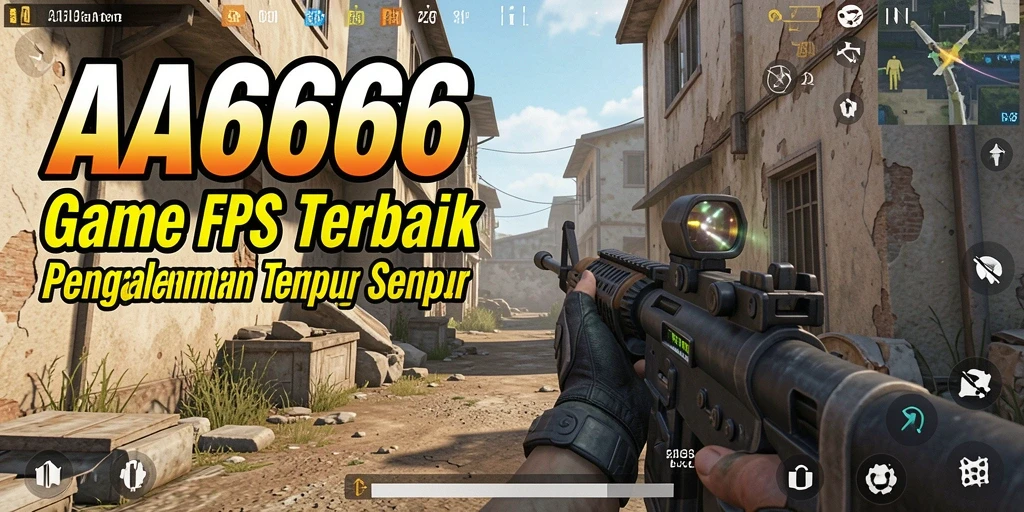 Tangkapan layar dari gameplay seru di AA666.