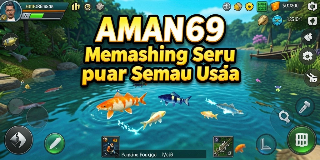Tangkapan ikan yang mengagumkan dalam permainan AMAN69.