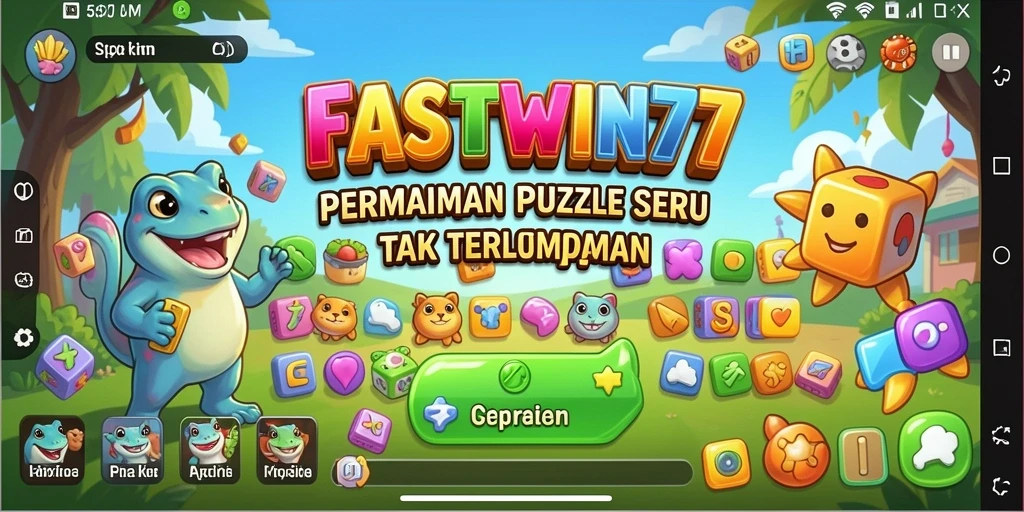 Screenshot utama FASTWIN77 menampilkan gameplay Puzzle yang menarik.