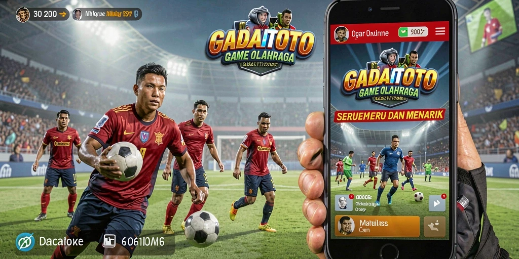 Screenshot gameplay GADAITOTO yang menampilkan aksi olahraga seru.