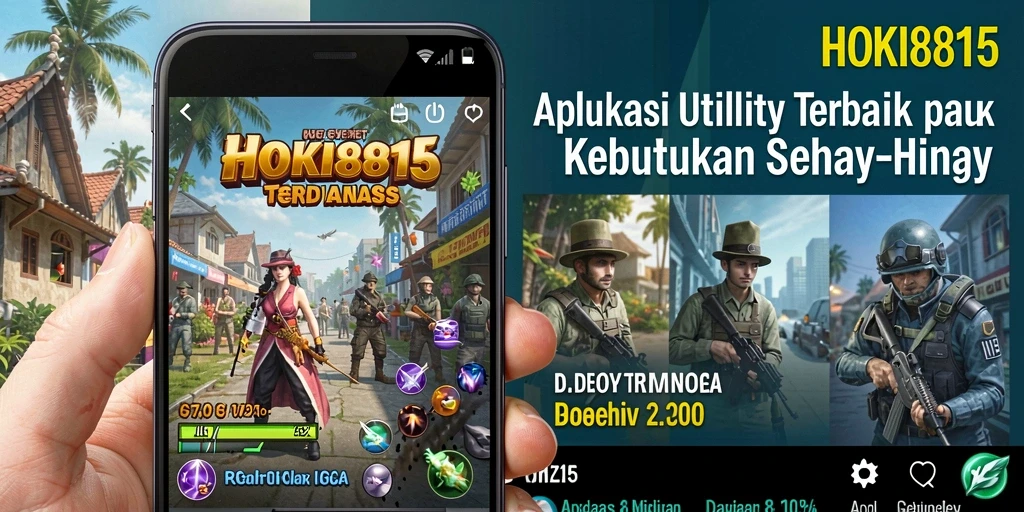 Tampilan antarmuka HOKI8815 yang menarik dan fungsional.