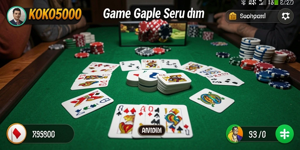 Tampilan gameplay KOKO5000 yang seru dan interaktif.