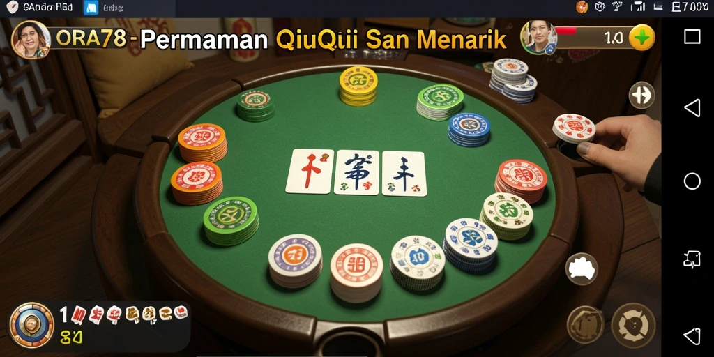 Tampilan gameplay QiuQiu yang menarik di ORA78.