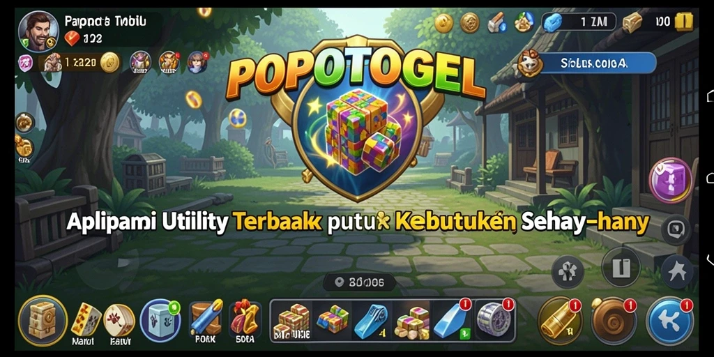 Tampilan utama POPOTOGEL dengan fitur canggih untuk kebutuhan sehari-hari.