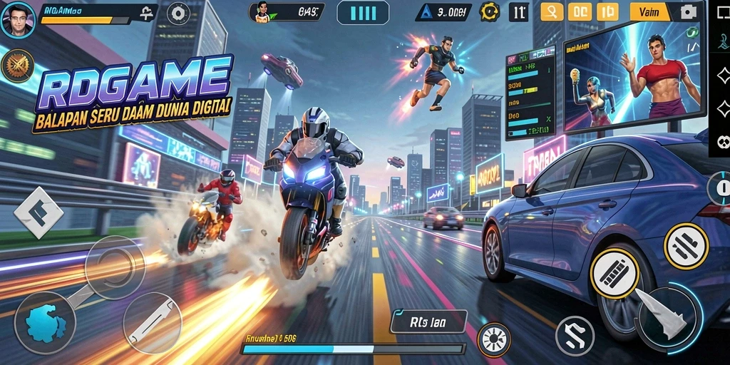 Tampilan gameplay RPGAME yang seru dan mendebarkan