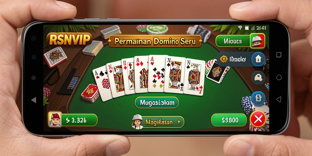 Tampilan gameplay RSNVIP yang mendebarkan dan penuh strategi.