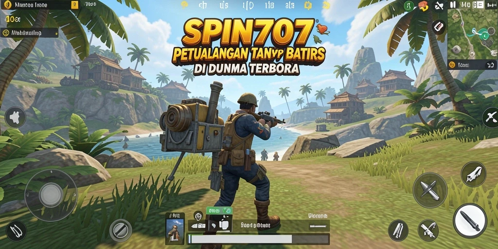 Tampilan gameplay menarik dengan petualangan seru di dunia terbuka.