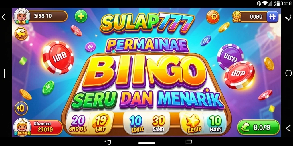 Screenshot gameplay SULAP777 dengan suasana Bingo yang menggembirakan.