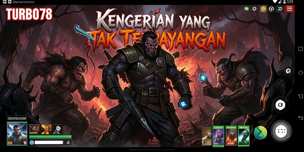 Gameplay menyeramkan dengan suasana yang mencekam di TURBO78.